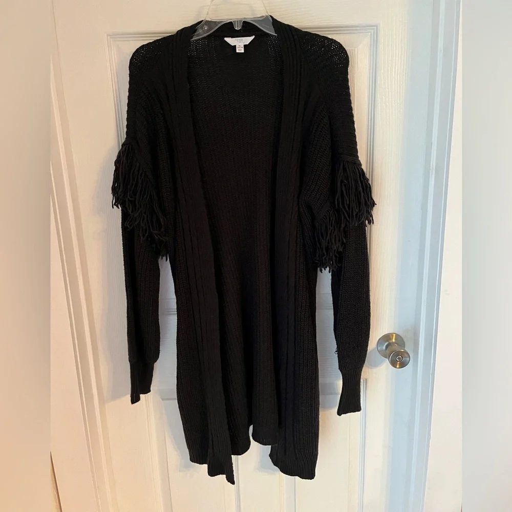Time and Tru longer Cardigan Sweater